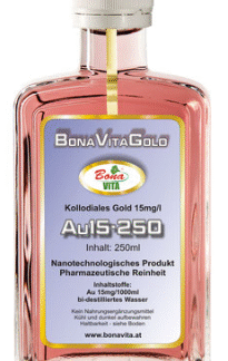 Kolloidales Gold 15 ppm – natürliche Unterstützung für Körper und Geist