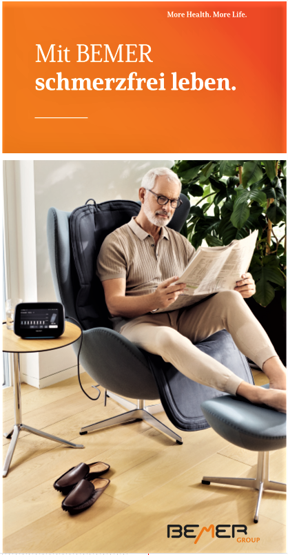 Mit BEMER schmerzfrei leben.